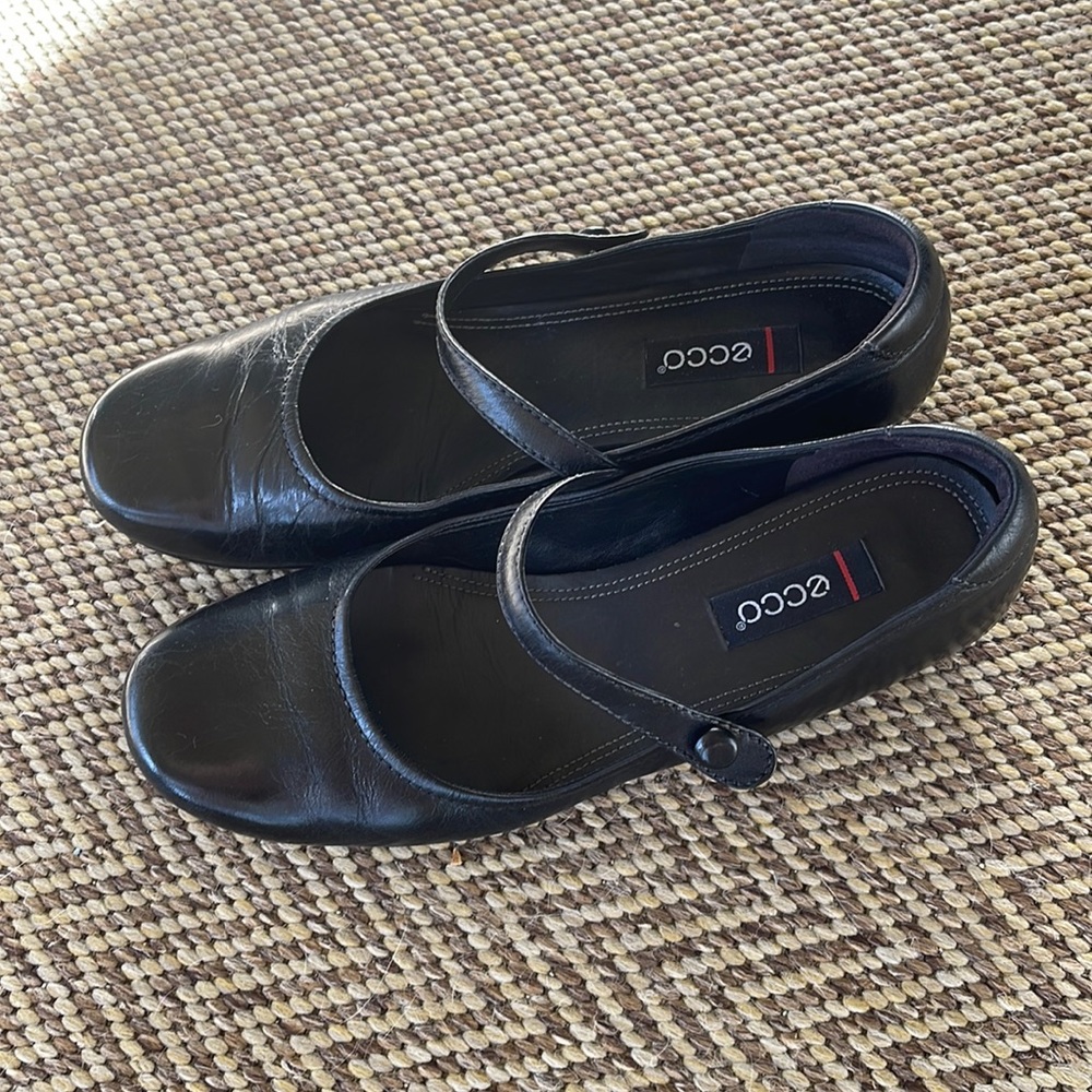 Ecco Mary Jane flats. Size 40